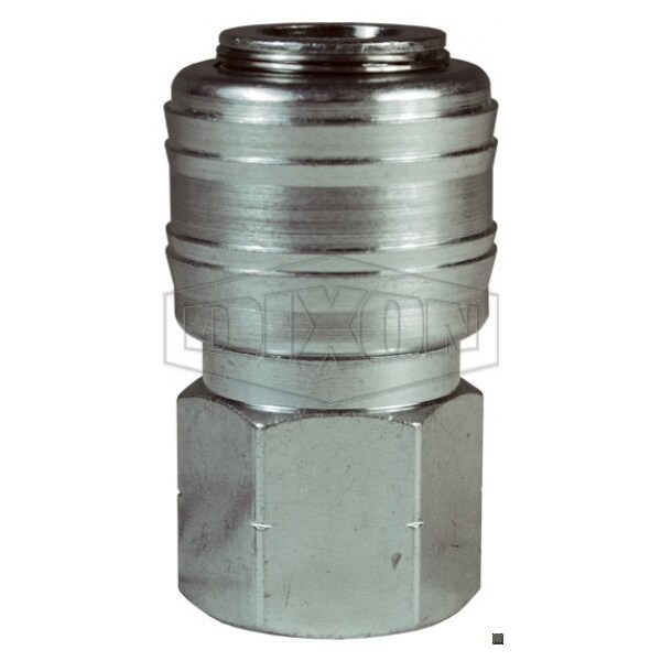 Dixon M Series ARO Quick Disconnect Pneumatic Coupler, 3/8 in Nominal, Quick Disconnect Coupler x FNPT, 30 3MF3-PL - main